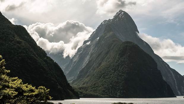 View of sound and Mitre Peak